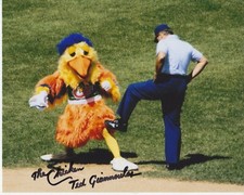 Ted Giannoulas  San Diego Chicken  8x10 Signed Photo w/ COA  San Diego Padres #2