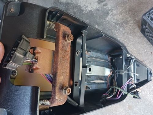 1968-69 CAMARO RS SS Z28 AUTOMATIC CENTER CONSOLE + AUTOMATIC PLATE GM ORIGINAL! - Picture 10 of 10