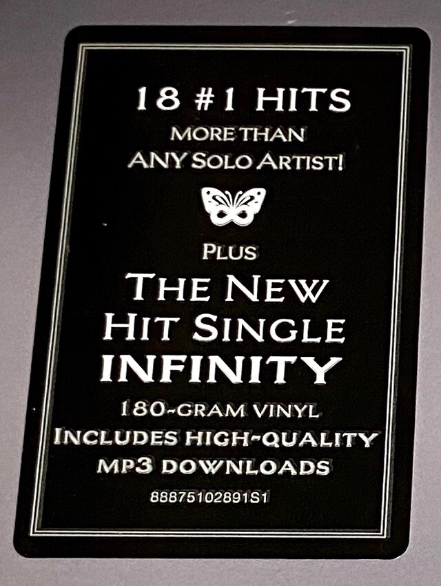 Mariah Carey • # 1 to Infinity • 18 # 1 Hits 2 LP Gatefold Mariah Carey • # 1 to Infinity • 18 # 1 Hits 2 LP Gatefold
