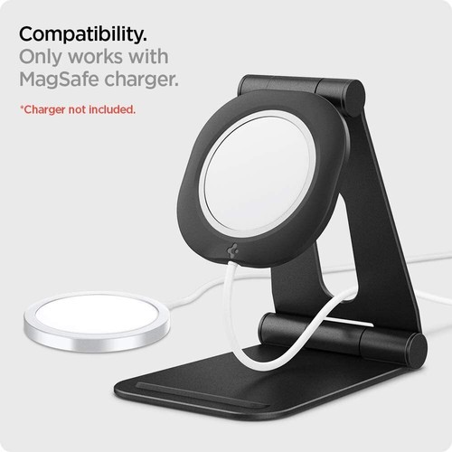 For MagSafe Charger 2020 iPhone 16 15 14 13 Pro Max Plus SPIGEN Mag Fit Stand - Picture 8 of 37