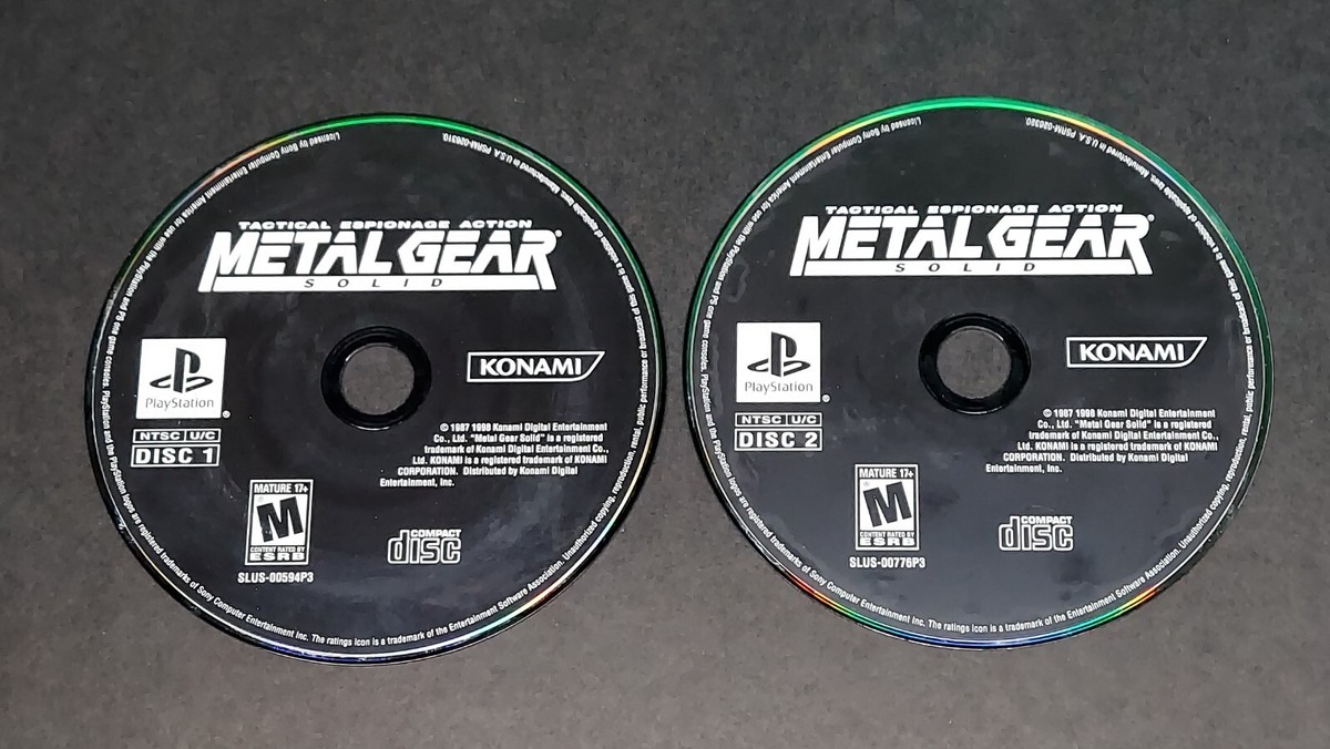 Metal Gear Solid ** The Essential Collection ** Long Box ** [Very