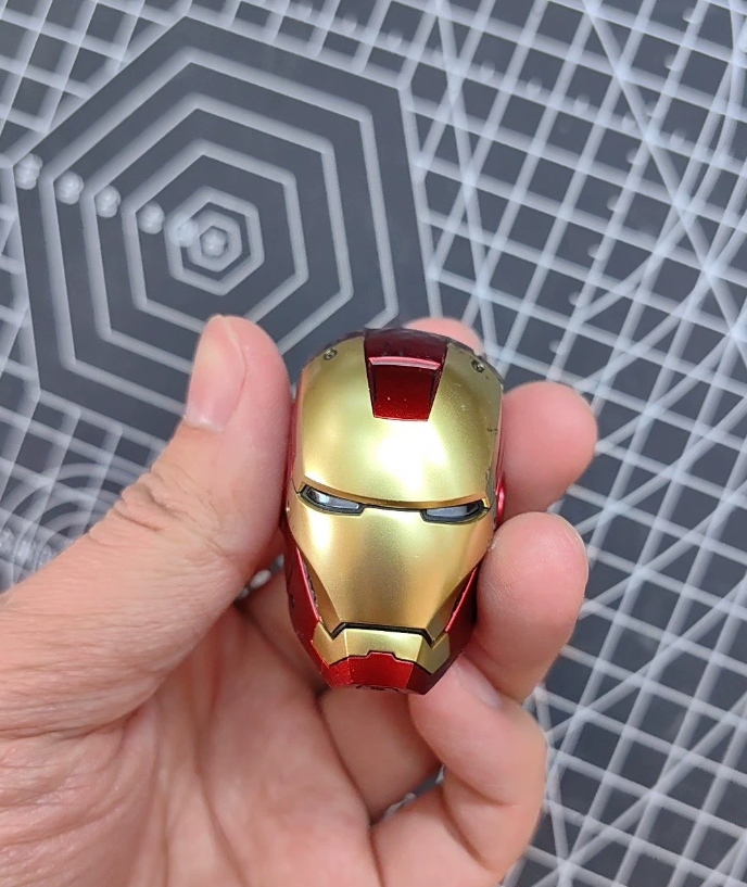 Helmet Figure Accessory HT Hot Toys MMS664D48 1/6 Iron Man MKIII 2.0  Collectible | eBay
