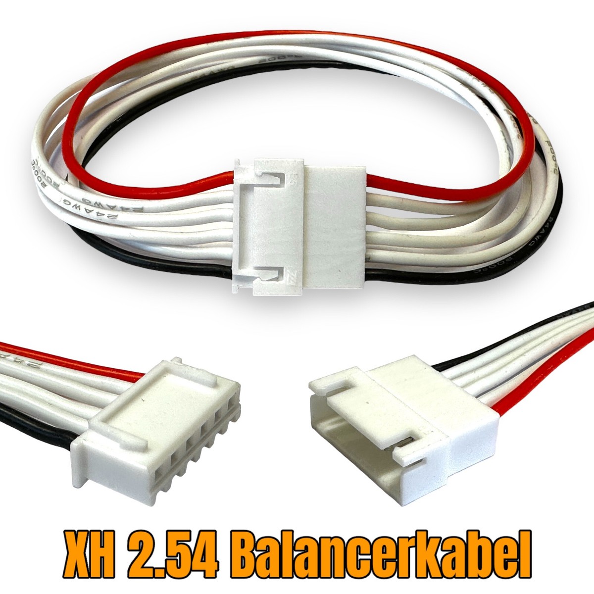 10 Stück Balance-Ladekabel Für 5S Lipo-Akkus – 15 Cm, JST XH Stecker, 22AWG