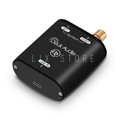 Mini USB to Optical Coaxial Converter XMOS 208 Digital Interface