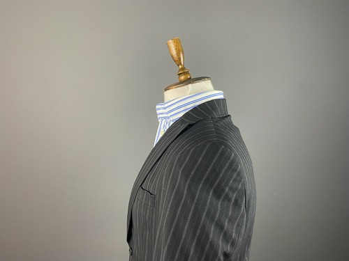 Blazer Abrigo Deportivo Hombre JUST CAVALLI Negro Rayas Dos Botones Talla 50 - Imagen 5 de 12