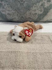 TY Beanie Babies Wrinkles The Bulldog 1996 RARE