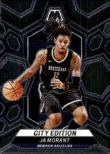 JA MORANT 2023-24 Panini Mosaic Base #288 Grizzlies City Edition NBA ID:110582