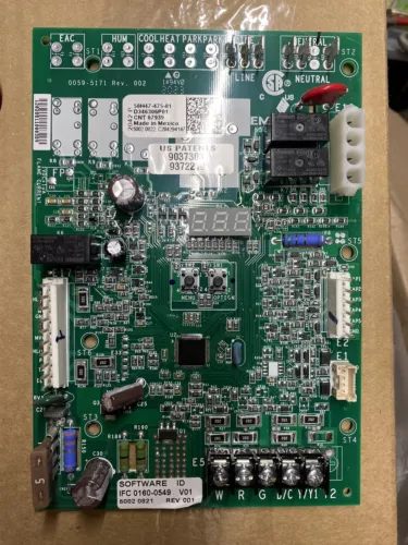 USED OEM TRANE D346306P01 50H47-475-01 Furnace Control Board CNT07939