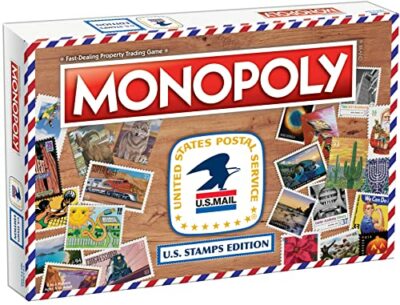 Monopoly: U.S. Stamps Edition Board Game New Family Game Night Sealed Brand New