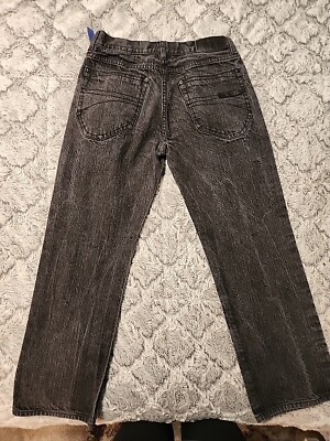 パンツ SEAN JOHN wide black denim Sean John Garvey Jeans Men's 42X32 Black Straight Wide Leg