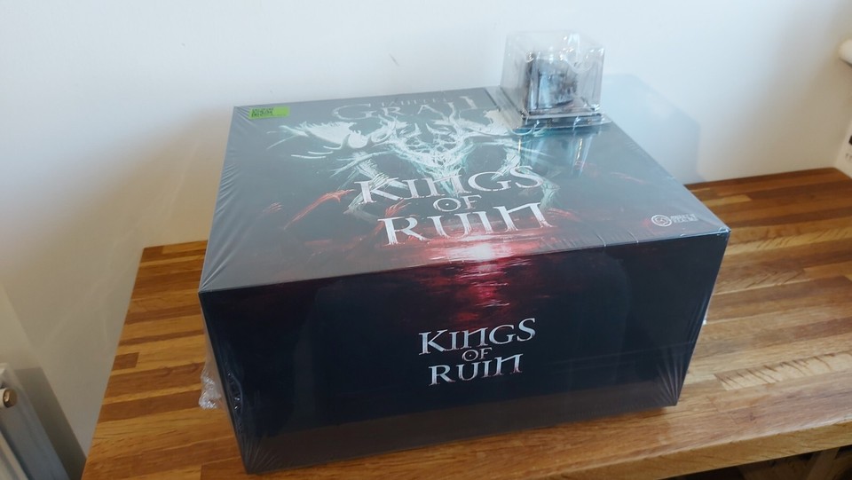 Tainted Grail KINGS OF RUIN board game inc. Gamefound Stretchgoals