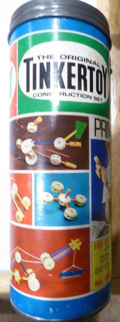 the original tinkertoy construction set