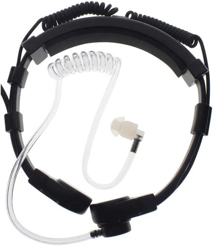 Casque écouteur tube acoustique caché micro gorge pour Yaesu Vertex Vx-6r 6E 7R 7E - Photo 2/5