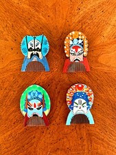 AC147-151 MEN Handmade Natural Wooden Hair Comb Decoration Comb Fine Tooth Comb