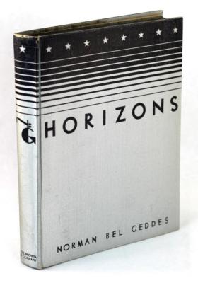 First Edition 1932 Horizons Norman Bel Geddes Art Deco Design