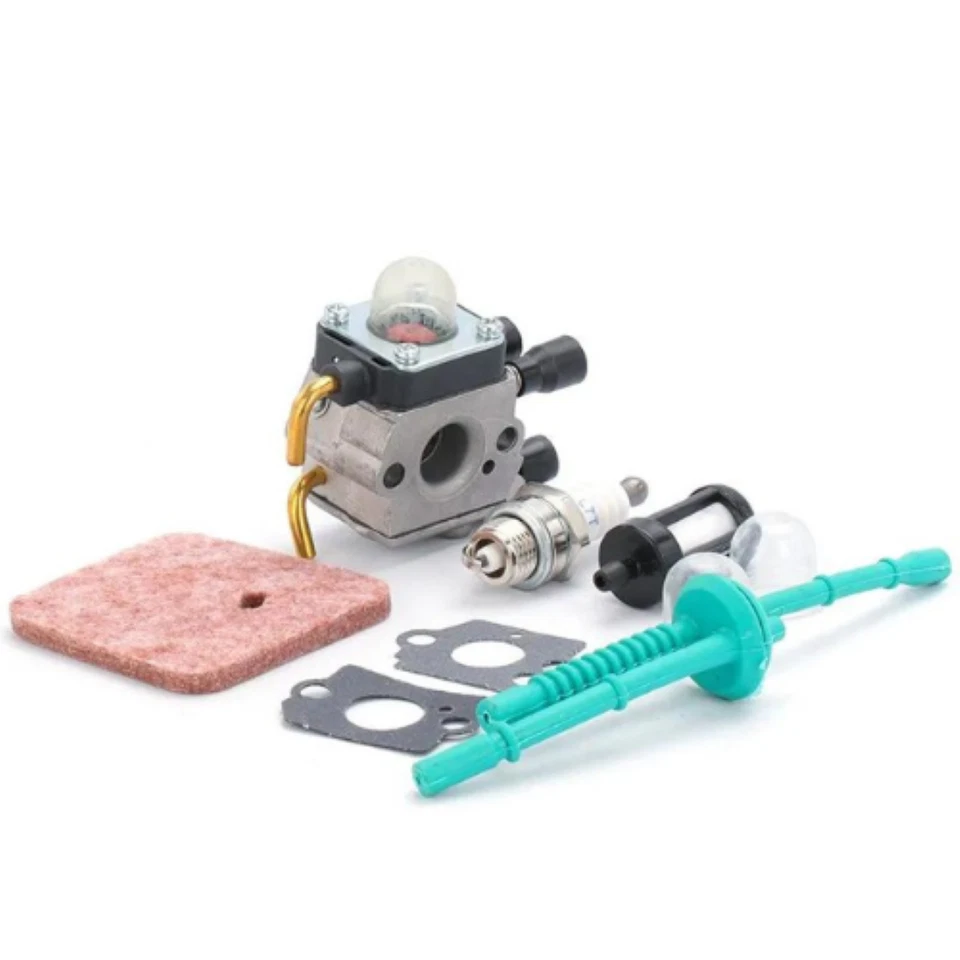 Kit Complet Carburateur Pour Débroussailleuses Stihl FS55 FS55R KM55 HL45 FS38.. - Photo 3/4