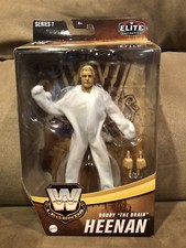 Mattel WWE Legends Elite Bobby The Brain Heenan “weasel suit” figure 2020 New!