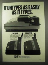 1977 SCM Smith-Corona Coronamatic Typewriter Ad thumbnail