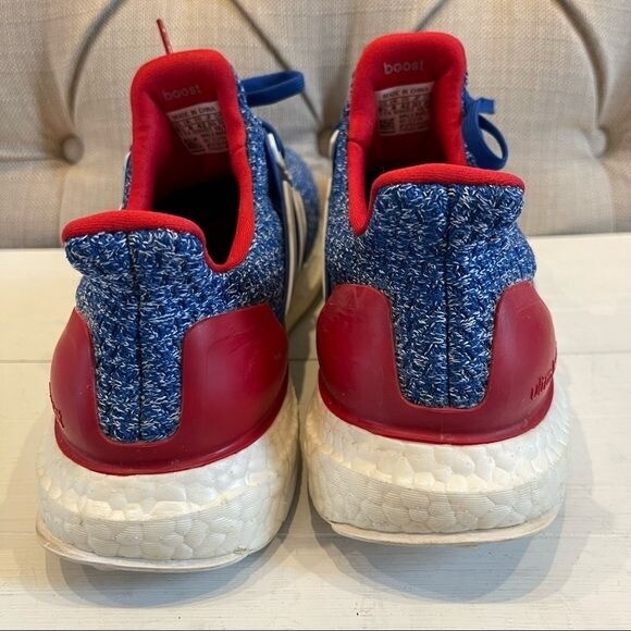 Adidas Ultra Boost USA Ee 3704 Mens Red/White/Blue Running  display picture 1