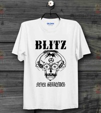 Image of Blitz Never Surrender Retro Cool Unisex T Shirt B326