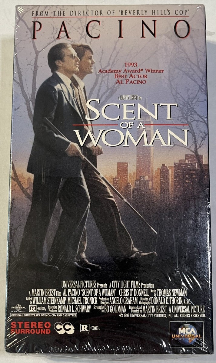 Scent Of A Woman Al Pacino Chris O'Donnell VHS Tape NEW SEALED
