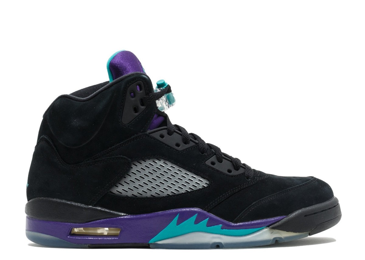 Size 10 - Air Jordan 5 Retro Black Grape for sale online | eBay