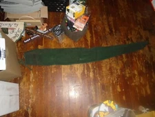 Vintage Ideal Large canvas type green gun case