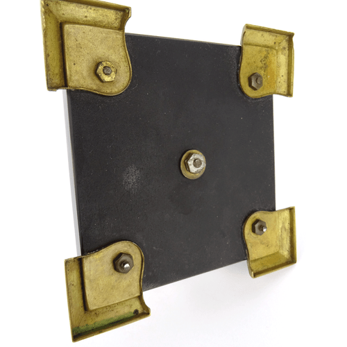 Jugendstil Kerzenhalter Glas Messing Secession Candle Holder Vienna Austria 1905 - Bild 8 von 9