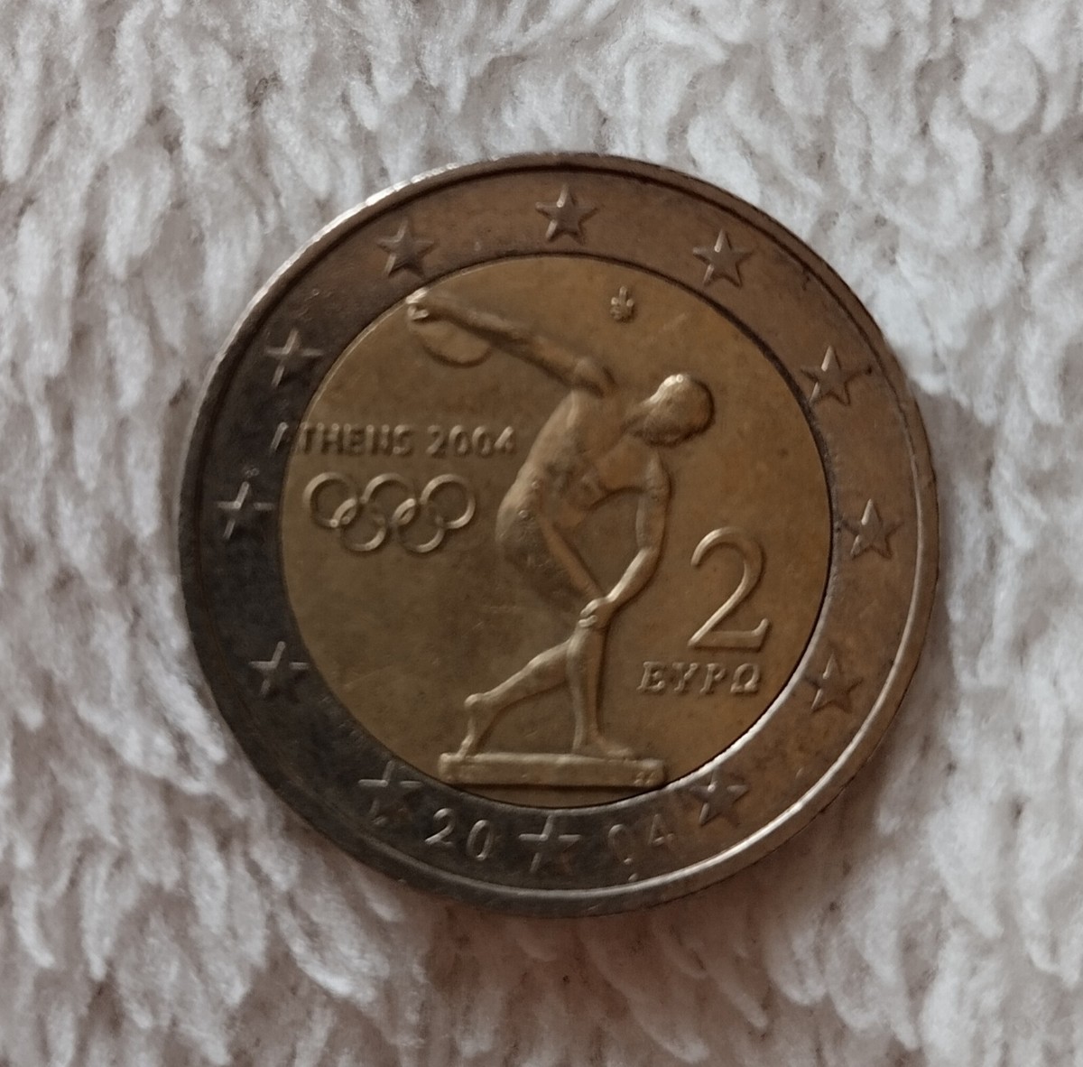 その他 ATHENS 2004 2€ EURO COIN Athens Olympics 2004 | eBay