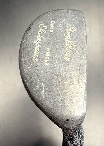 GARY PLAYER Black Knight Shakespeare MALLET Putter 35" Graphite RH BLACK - Picture 2 of 5