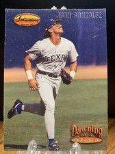 1993 Ted Williams Co. Juan Gonzalez #151 Dawning Legacy Rangers Baseball Card