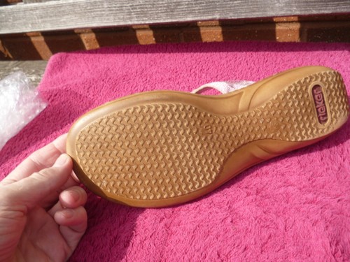 Rieker Ladies Pink Summer Flat Sandals size 40 / 6.5 . - Picture 9 of 10