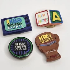 HBO NONY New York Button Covers Rare Def Comedy Jam Sports Saturday Night Kids 