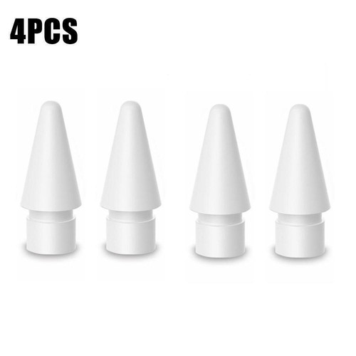 4 Pack Tips Replacement For Apple Pencil 1st Gen 2nd For iPad Gen. Pen Pro> S9I1 - Photo 6/12