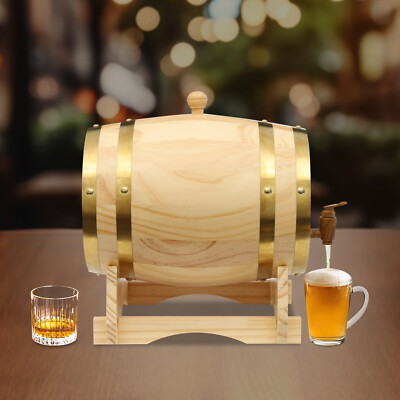 5L/1.32gal Wine Oak Barrels Vintage Whiskey Barrel Vintage Whiskey Barrel