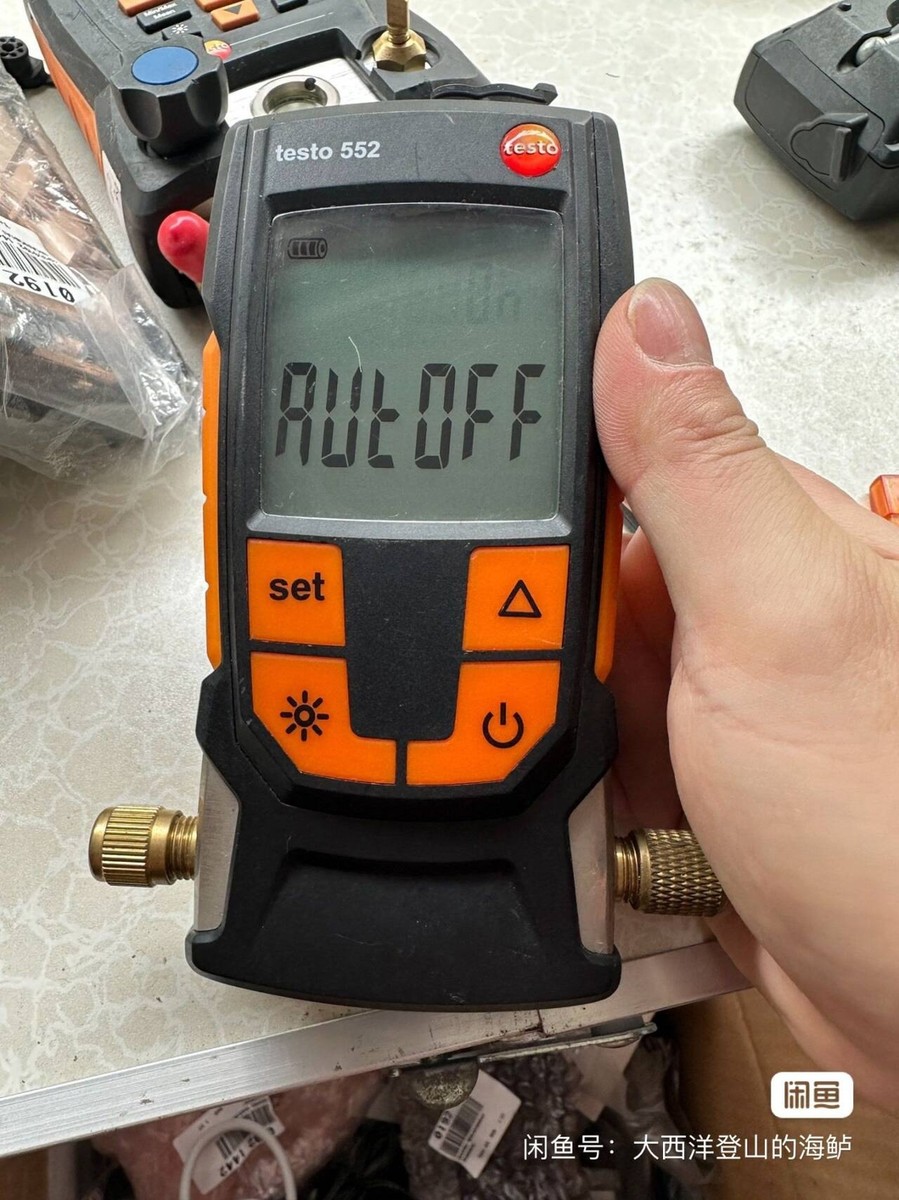 Vacuometro Digitale Testo 552 Bluetooth - Per Manutenzione Impianti Frigo E Pompe Di Calore - Foto 4