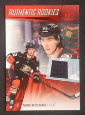2023-24 SP Game Used Nikita Nesterenko Authentic Rookies Jersey RC #248 Ducks