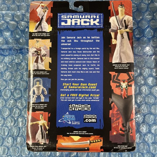 Samurai Jack Space Battle Version First (1st) Edition Cartoon Network - 2001 FS - Picture 5 of 5