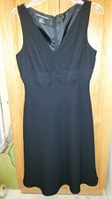JONES WEAR LADIES BLACK EVENING DRESS - SIZE 10