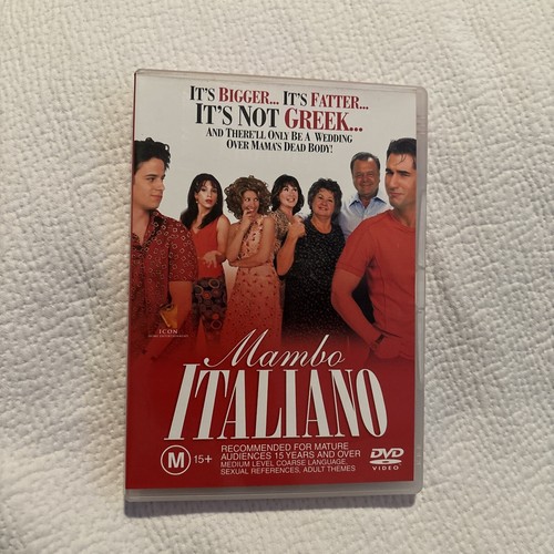 Mambo Italiano DVD Region 4 Paul Sorvino Luke Kirby Tim Post Lou Vani Mary Walsh