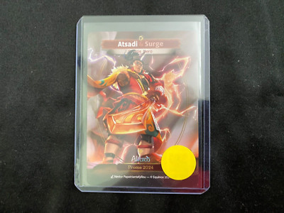 ALTERED - Atsadi & Surge ALT Promo Card - NOT SCANNED