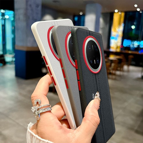 Per Huawei Mate 70 Pro, Custodia Morbida Business in Pelle Ibrida Antiurto - Foto 10 di 29