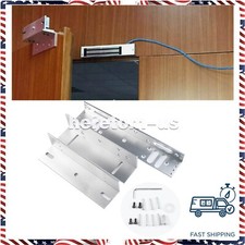 Z and L Bracket for 280KG 600LBS Holding Force Electromagnet Lock Single Door