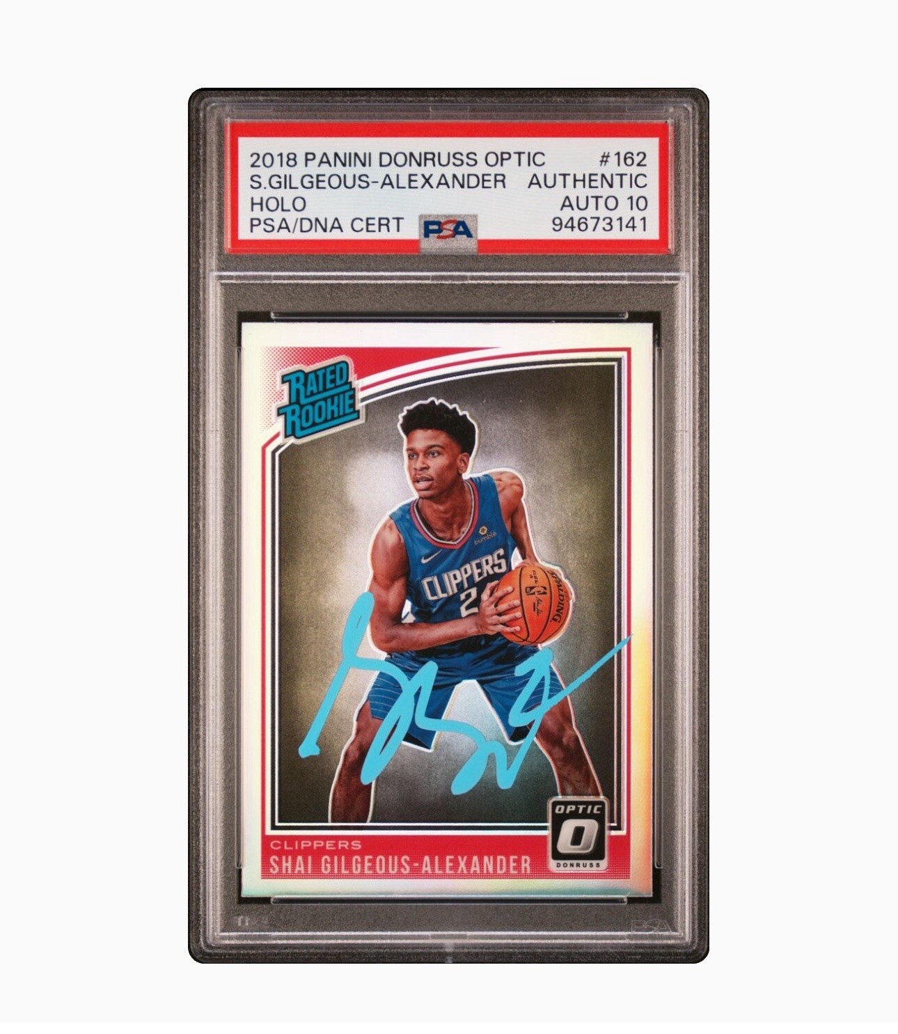 SHAI GILGEOUS ALEXANDER ROOKIE KINGS AUTO