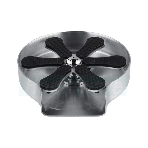 Stainless Steel Auto Glass Rinser Bottle Coffee Cup Washer for Kitchen Sink Bar - Picture 16 of 46