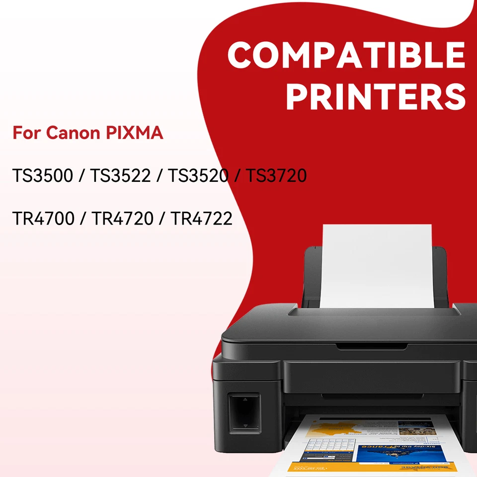 Cartuchos de tinta PG-275XL CL-276XL para tinta Canon Pixma TR4722 TR4700 TS3722 TS3522 Foto 2 de 4