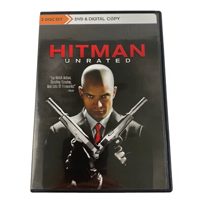 Hitman Unrated (DVD, Digital Copy 2007) Action, Thriller, Dougray Scott