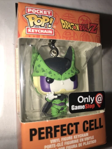 Funko Pocket Pop! DragonBall Z Perfect Cell GameStop Excl Keychain New