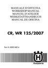Husqvarna workshop service manual 2007 CR 125 & WR 125