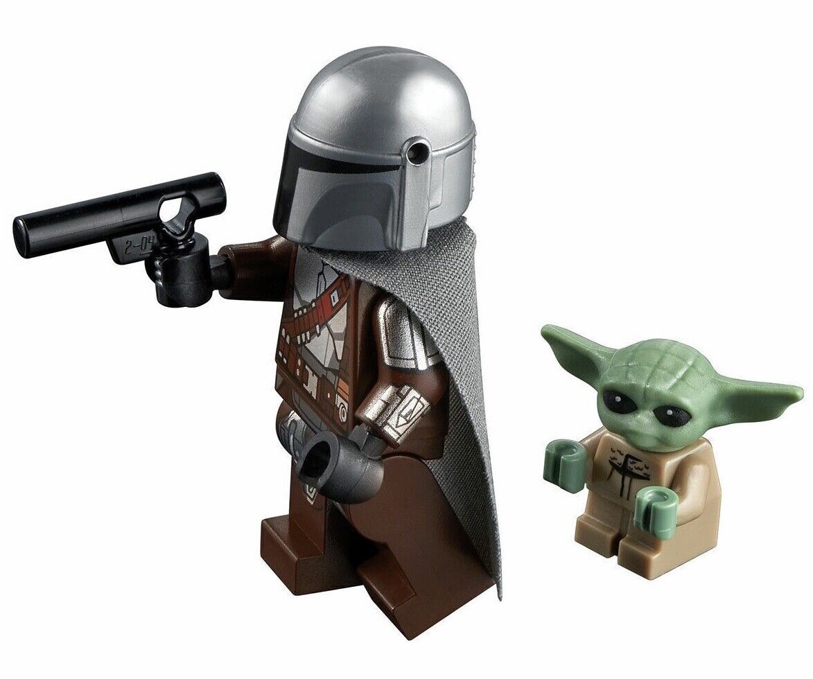 LEGO Star Wars Din Djarin Grogu Baby Yoda Minifigures The
